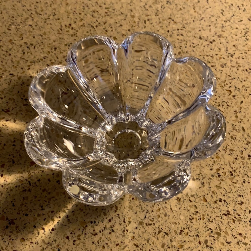Mikasa trinket dish or tealight candle holder.